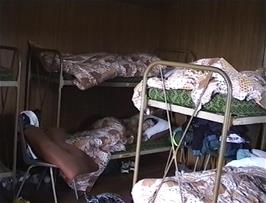 The cramped annexe at Raasay YH
